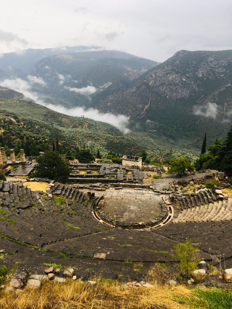 Amphitheatre view from the top