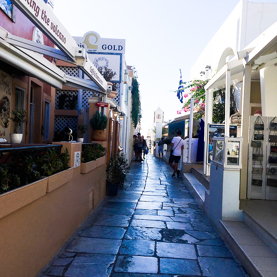 Markets in Oia