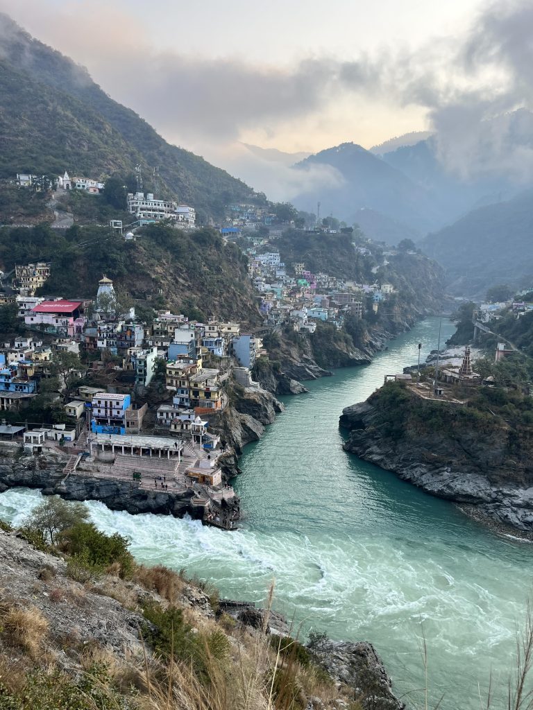 Devprayag - Confluence of River Alaknanda and River Bhagirathi